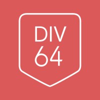 DIV64 logo, DIV64 contact details