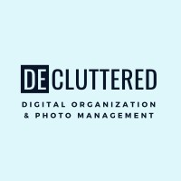 Decluttered Digital logo, Decluttered Digital contact details