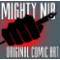 Mighty Nib original Comic Art logo, Mighty Nib original Comic Art contact details