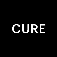 CURE / co. logo, CURE / co. contact details