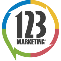 123 Marketing logo, 123 Marketing contact details