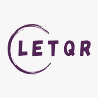 LetQR logo, LetQR contact details