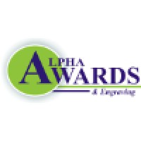 Alpha Awards and Engraving logo, Alpha Awards and Engraving contact details