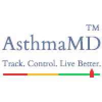 AsthmaMD logo, AsthmaMD contact details