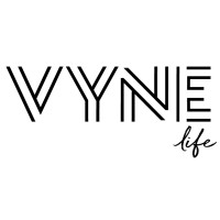 VYNE life logo, VYNE life contact details