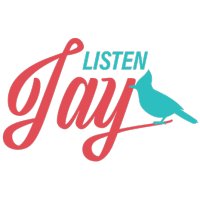 Listenjay logo, Listenjay contact details