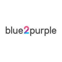 blue2purple logo, blue2purple contact details