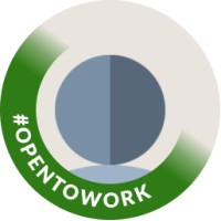 #OpenToWork logo, #OpenToWork contact details