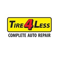 Tire 4 Less logo, Tire 4 Less contact details