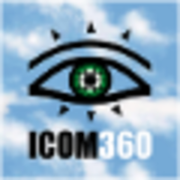 ICOM360 logo, ICOM360 contact details