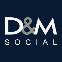 D&M Social logo, D&M Social contact details