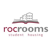 RocRooms logo, RocRooms contact details