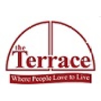 the Terrace Retirement Community logo, the Terrace Retirement Community contact details