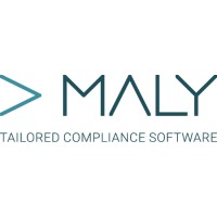 MALY logo, MALY contact details