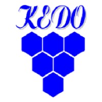 KEDO logo, KEDO contact details