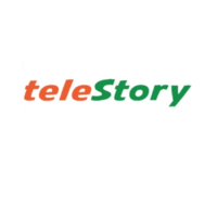 teleStory logo, teleStory contact details