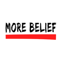 More Belief logo, More Belief contact details