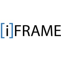 [i]FRAME logo, [i]FRAME contact details