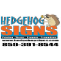 Hedgehog Signs logo, Hedgehog Signs contact details