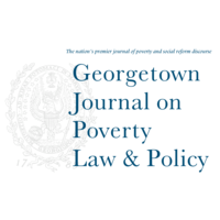 Georgetown Journal on Poverty Law & Policy logo, Georgetown Journal on Poverty Law & Policy contact details