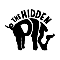 The Hidden Pig logo, The Hidden Pig contact details