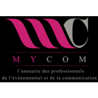 My-Com logo, My-Com contact details