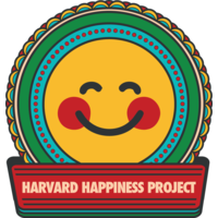 The Happiness Challenge logo, The Happiness Challenge contact details