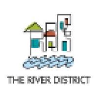 The River District logo, The River District contact details