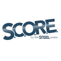 SCORE by the steel center logo, SCORE by the steel center contact details