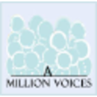 A Million Voices logo, A Million Voices contact details