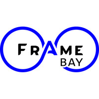 FrameBay logo, FrameBay contact details