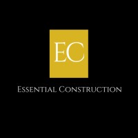 Essential construction logo, Essential construction contact details