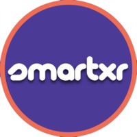 SmartXR logo, SmartXR contact details