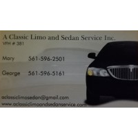 A Classic Limo and Sedan Service Inc. logo, A Classic Limo and Sedan Service Inc. contact details