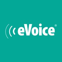 eVoice logo, eVoice contact details