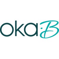 OKA b. logo, OKA b. contact details