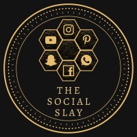 The Social Slay logo, The Social Slay contact details