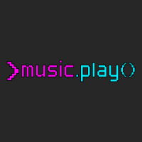 music.play() logo, music.play() contact details