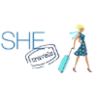 SHE travels logo, SHE travels contact details