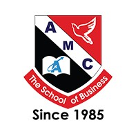 AMC College logo, AMC College contact details