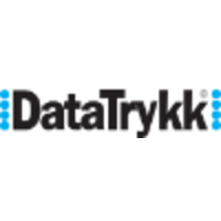 DataTrykk as logo, DataTrykk as contact details