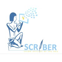 ScribeR logo, ScribeR contact details