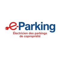 E-PARKING logo, E-PARKING contact details