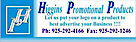 Higgins Promotional Products logo, Higgins Promotional Products contact details