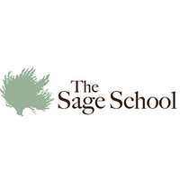 The Sage School logo, The Sage School contact details