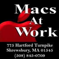 Macs At Work logo, Macs At Work contact details