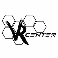 The VR Center logo, The VR Center contact details