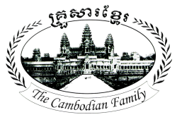 The Cambodian Family logo, The Cambodian Family contact details