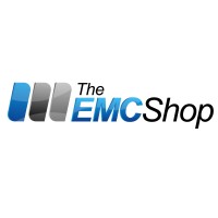 The EMC Shop logo, The EMC Shop contact details