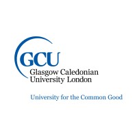 GCU London logo, GCU London contact details